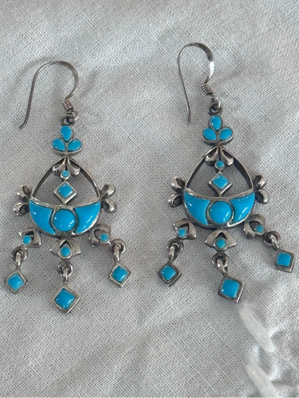 Turquoise & Sterling Earrings